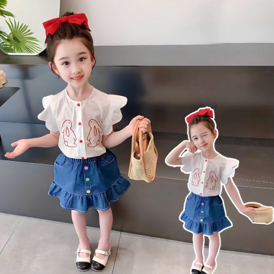 set girls cony animated petals hand sleeve CHN 38 (431808) - setelan anak perempuan